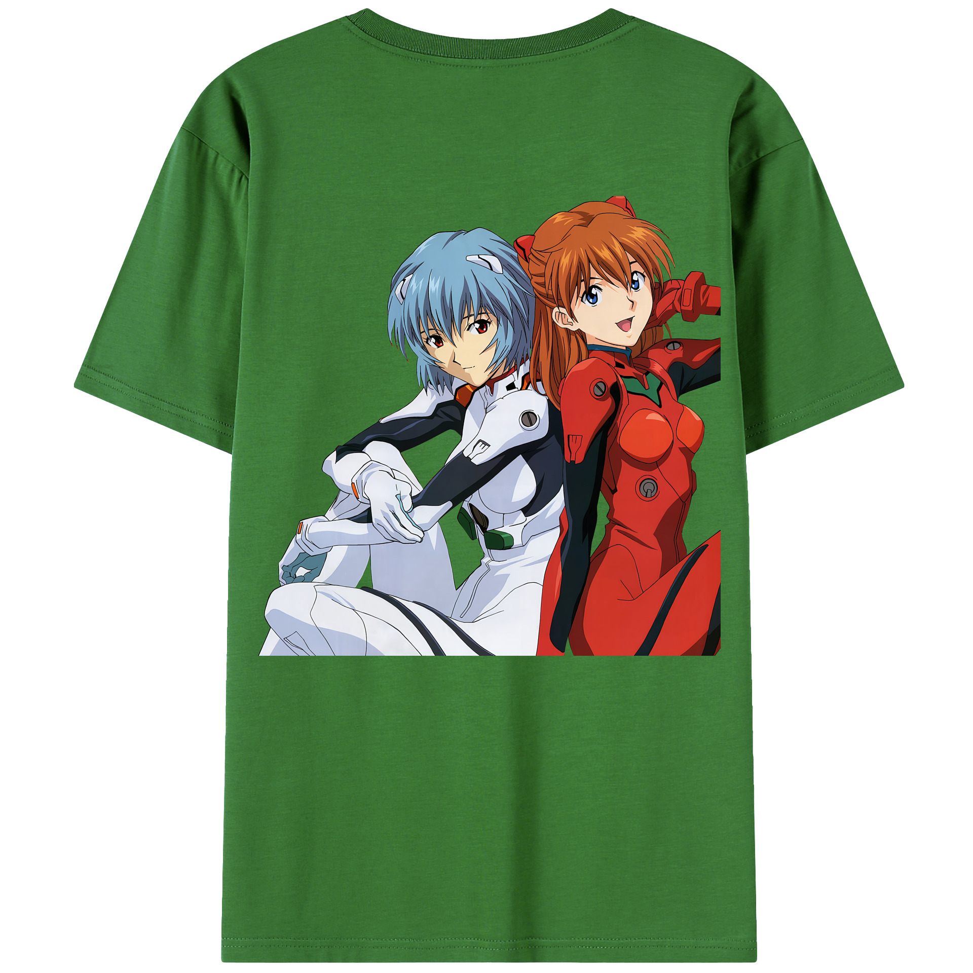 （画像用） EVA 新世紀エヴァンゲリオン レディース半袖Tシャツ(バックプリント)